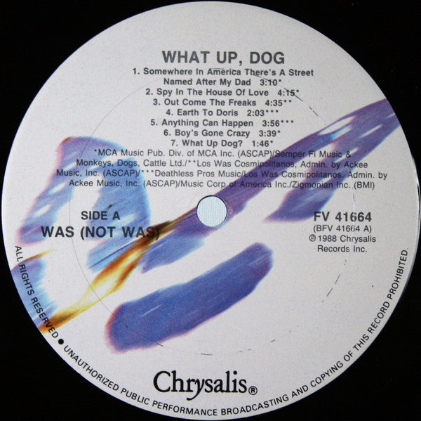 What Up, Dog? - Was (Not Was)