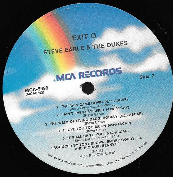Exit 0 - Earle, Steve & The Dukes