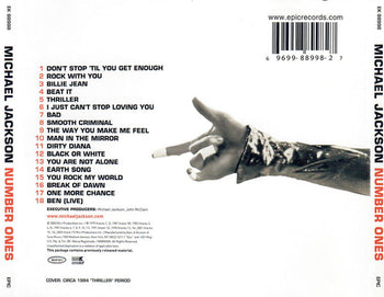 Number Ones - Michael Jackson [CD]