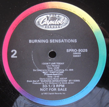 Maria (You Just Don't Know What You're Dealing Wit - Burning Sensations