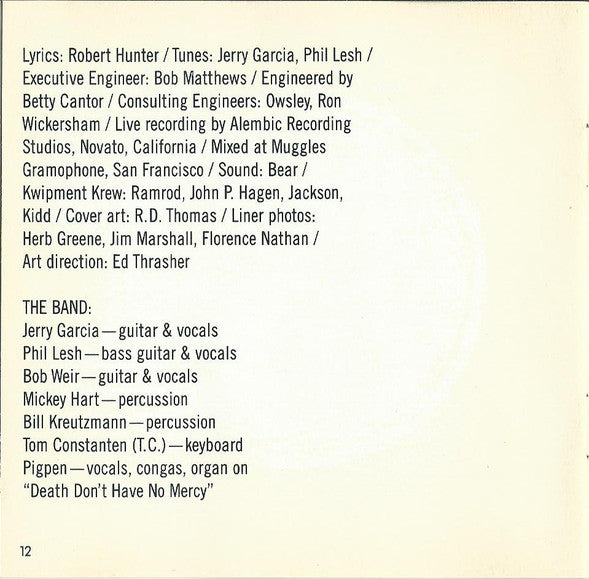 Live/Dead - Grateful Dead