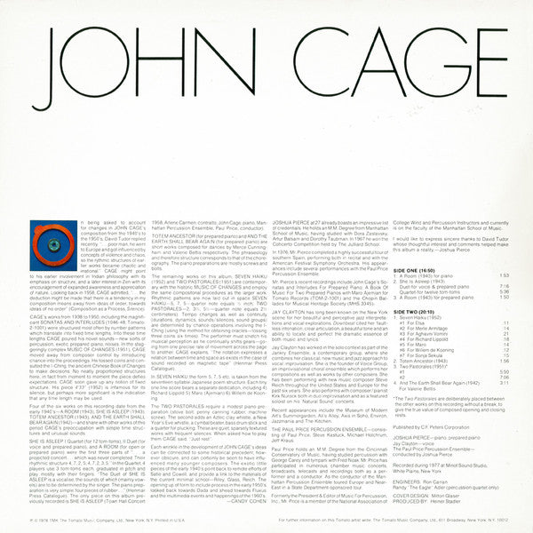 John Cage - Cage. John