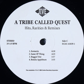 Hits Rarities & Remixes - A Tribe Called Quest