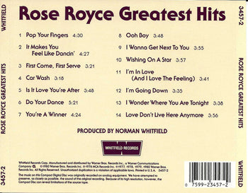 Greatest Hits - Rose Royce