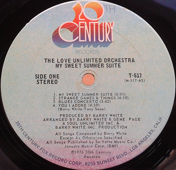 My Sweet Summer Suite - Love Unlimited Orchestra