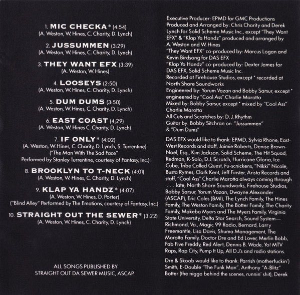 Dead Serious - Das Efx