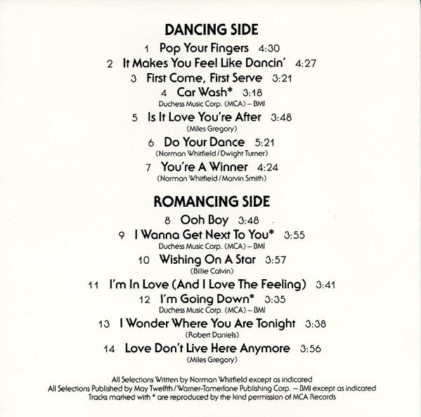 Greatest Hits - Rose Royce