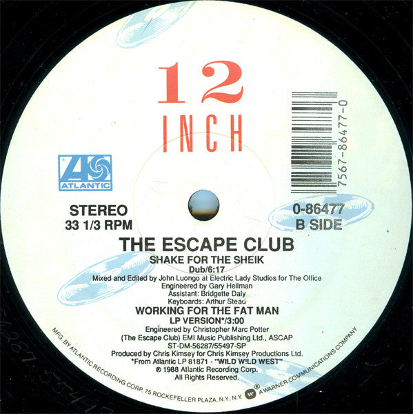 Shake For The Sheik - Escape Club