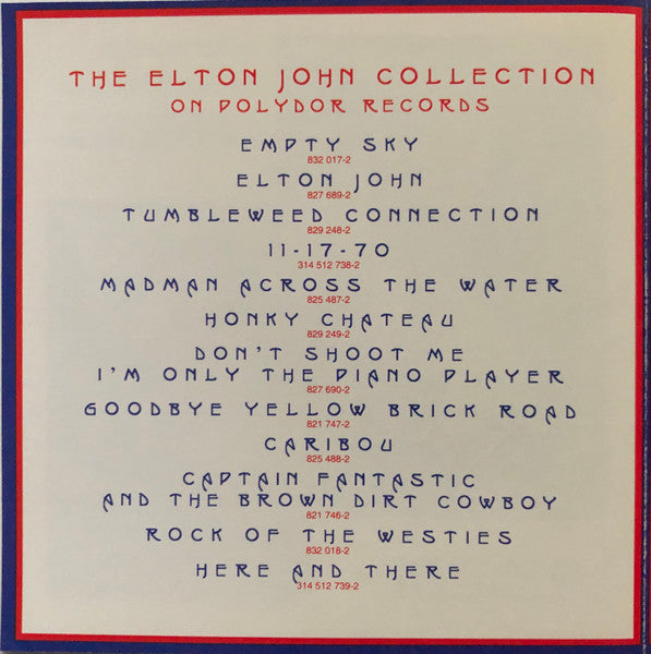 Greatest Hits - John, Elton