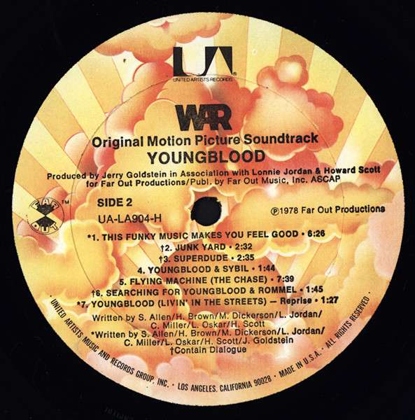Youngblood Original Motion Picture Soundtrack - War