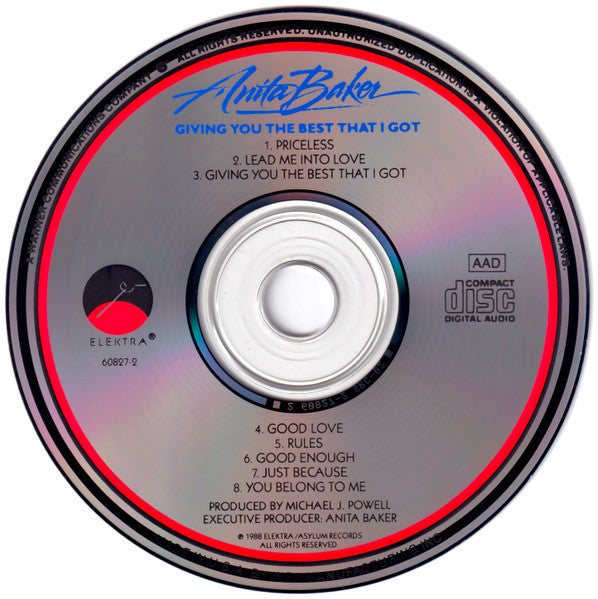 Giving You the Best I Got - Anita Baker [CD]