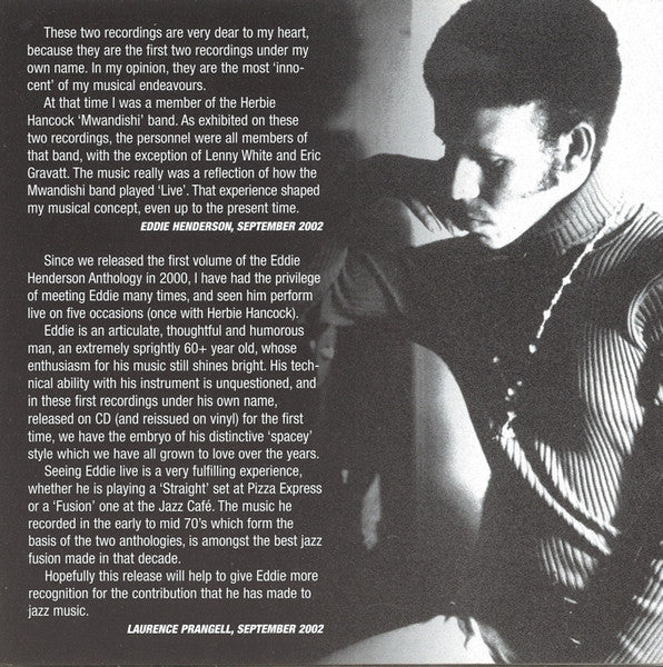 Realization / Inside Out - Anthology: Volume 2: Th - Henderson, Eddie