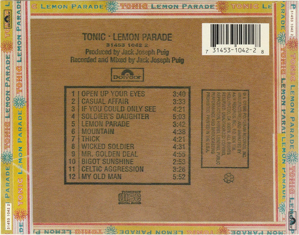 Lemon Parade - Tonic