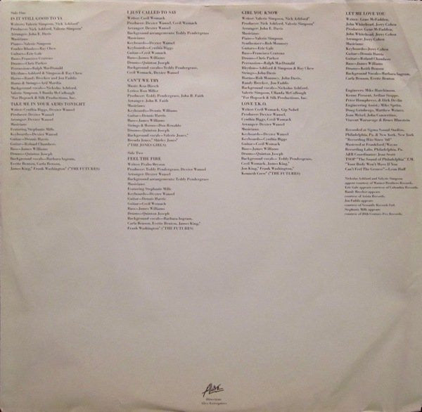Tp - Pendergrass, Teddy
