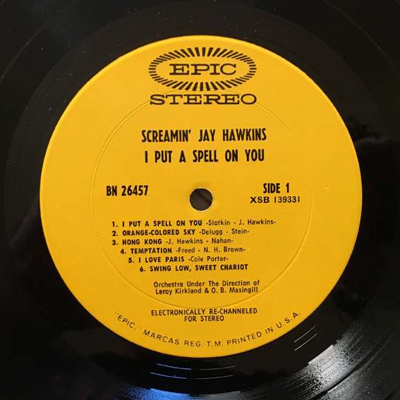 I Put A Spell On You - Screamin' Jay Hawkins