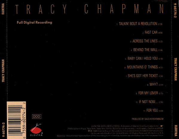 Tracy Chapman - Chapman, Tracy