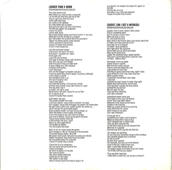 It Takes A Nation Of Millions To Hold Us Back - Public Enemy