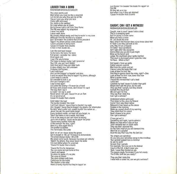 It Takes A Nation Of Millions To Hold Us Back - Public Enemy