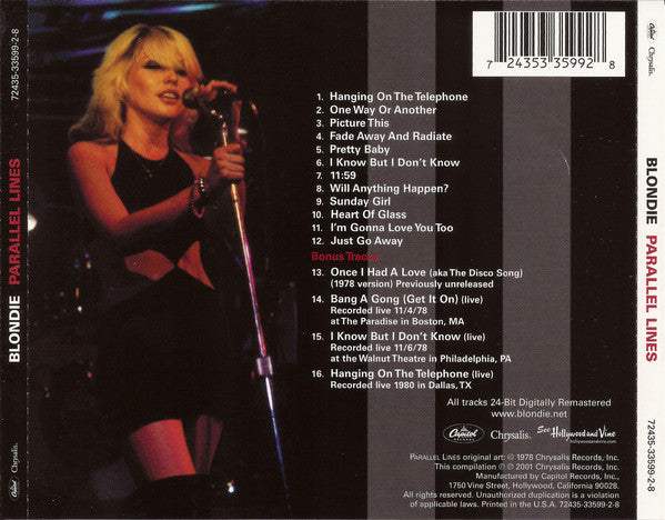 Parallel Lines - Blondie