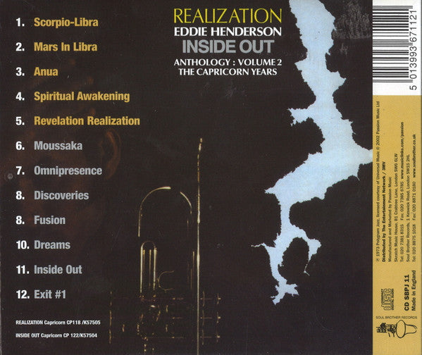 Realization / Inside Out - Anthology: Volume 2: Th - Henderson, Eddie