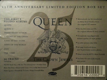The Crown Jewels: 25th Anniversary Boxed Set - Queen