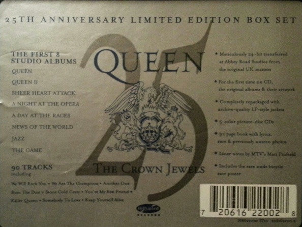 The Crown Jewels: 25th Anniversary Boxed Set - Queen