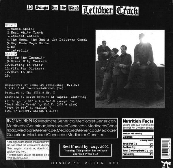 Mediocre Generica - Leftover Crack