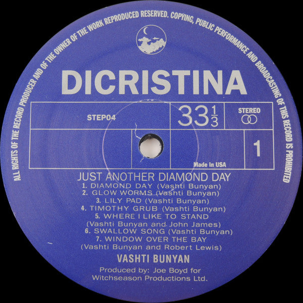 Just Another Diamond Day - Bunyan, Vashti