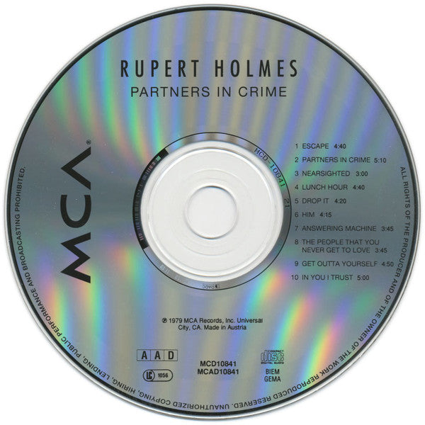 Partners In Crime - Holmes, Rupert
