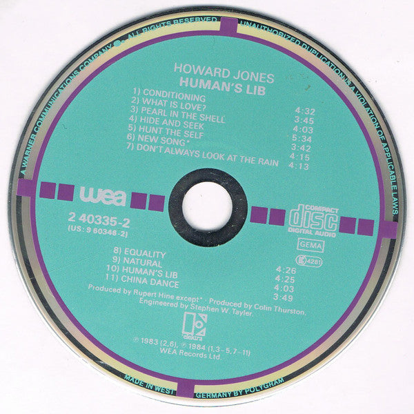 Human's Lib - Jones, Howard
