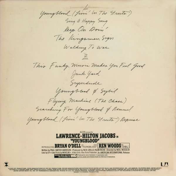 Youngblood Original Motion Picture Soundtrack - War