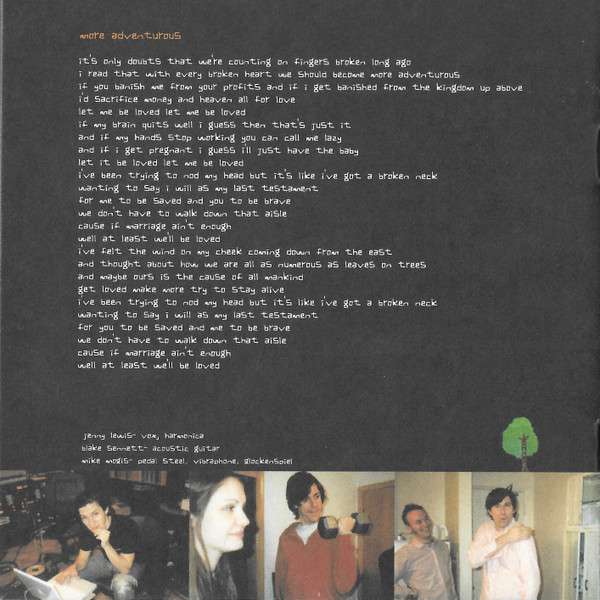 More Adventurous - Rilo Kiley