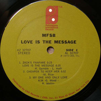 Love Is The Message - MFSB