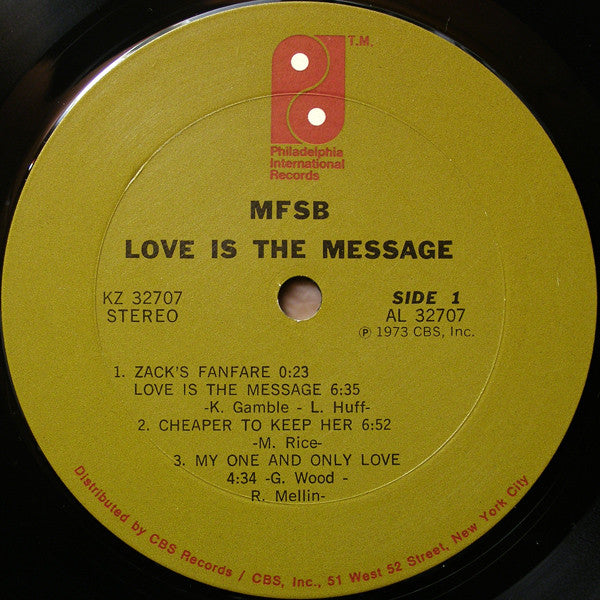 Love Is The Message - MFSB