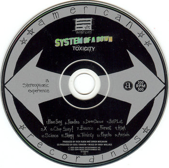 Toxicity - System Of A Down [CD]
