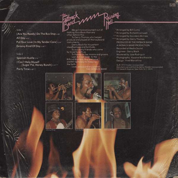 Raising Hell - Fatbackband, The
