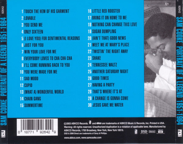 Portrait Of A Legend 1951-1964 - Cooke, Sam