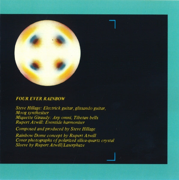 Rainbow Dome Musick - Hillage, Steve