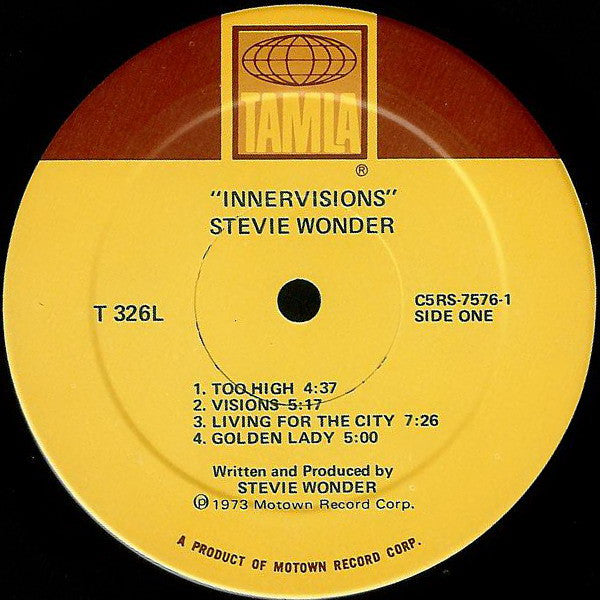 Innervisions - Wonder, Stevie