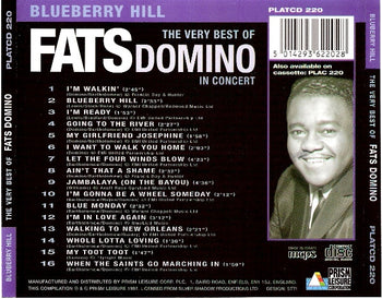 Blueberry Hill - The Very Best Of Fats Domino In C - Fats Domino