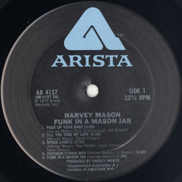 Funk In A Mason Jar - Mason, Harvey
