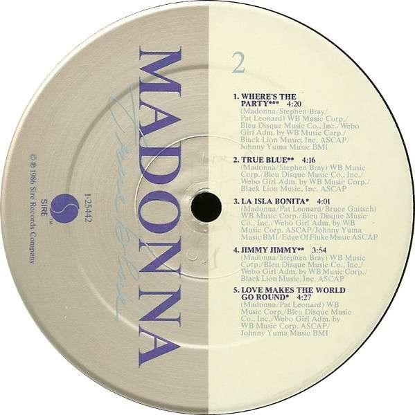True Blue - Madonna