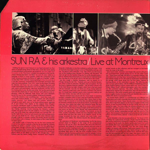 Live At Montreux - Sun Ra Arkestra