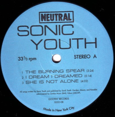 Sonic Youth - Sonic Youth