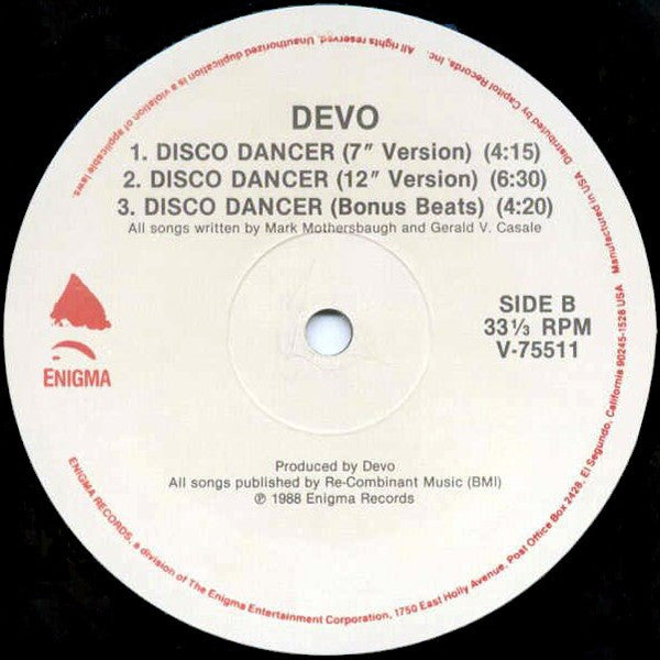 Disco Dancer - Devo