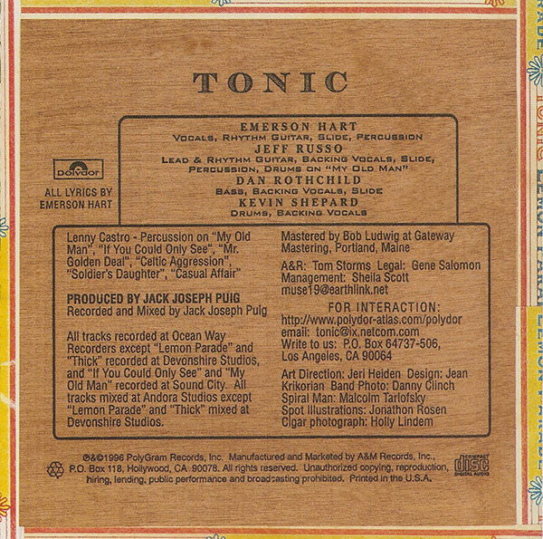 Lemon Parade - Tonic
