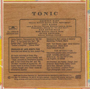 Lemon Parade - Tonic