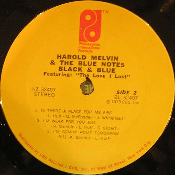 Black And Blue - Melvin, Harold & The Blue Notes