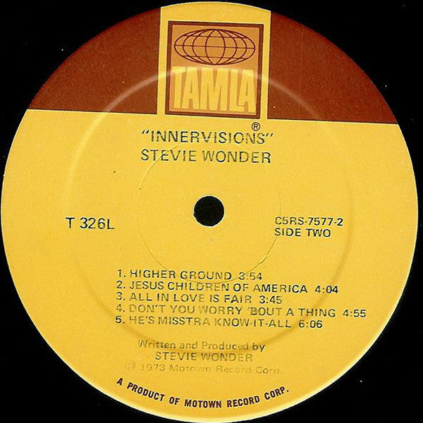 Innervisions - Wonder, Stevie