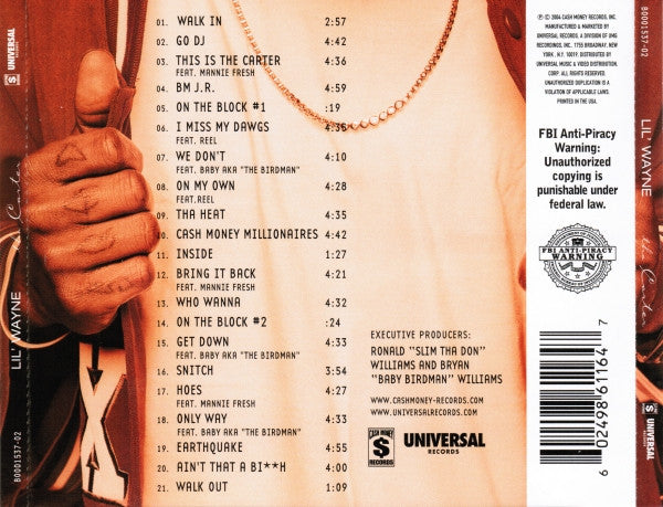 Tha Carter - Lil Wayne